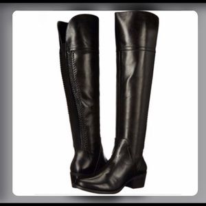 Vince Camuto Black Brenda Boots. WIDE CALF